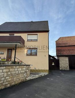 Handwerker aufgepasst...! Renovierungsbedürftiges Zweifamilienhaus mit Scheune in Ochsenfurt-Goßmannsdorf...! - Ochsenfurt