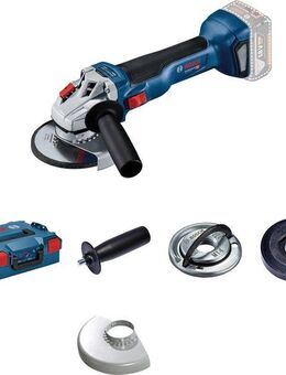 Bosch Professional Akku-Winkelschleifer GWS 18V-10 Professional, verbesserte Leistungsfähigkeit, ohne Akku und Ladegerät