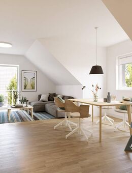 Aktionspreis! Dachgeschosswohnung mit eigener Sauna und Pkw Stellplatz - Butjadingen