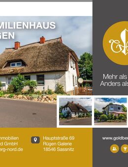 Einfamilienhaus mit Einliegerwohnung und Nebengelass mit FeWo - Lohme