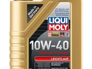 LIQUI MOLY Leichtlauf 10W-40 | 1 L | Synthesetechnologie Motoröl, farblos - Altenbeken