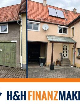 Einfamilienhaus mit Einliegerwohnung, Garten und Garage in Ballstädt - Ballstädt