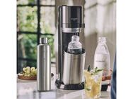 SodaStream Wassersprudler DUO inkl. 1x Glasflasche 1 l + 1x Metallflasche 0,8 l, 1x QC, (Set, 4-tlg)