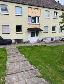 Wohnen im Grünen: Solide 3-Zimmer-Erdgeschosswohnung in Georgsmarienhütte! - Georgsmarienhütte