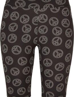 URBAN CLASSICS Radlerhose Urban Classics Damen Ladies Soft AOP Cycle Shorts (1-tlg)