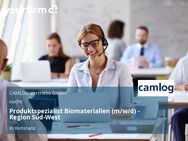 Produktspezialist Biomaterialien (m/w/d) - Region Süd-West - Konstanz