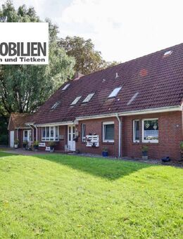 TT bietet an: 3-Zimmer-Oberwohnung mit Einbauküche - sehr schön im Grünen gelegen in Wilhelmshaven-Altengroden! - Wilhelmshaven