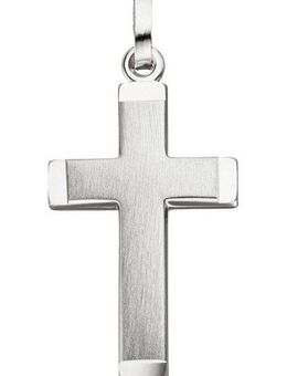 JOBO Kreuzanhänger Anhänger Kreuz, 925 Silber