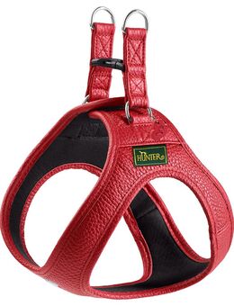 HUNTER Geschirr Love, rot - Größe XS-S, 37-40 cm Brustumfang