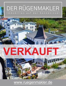 Gemütliche und sonnige 2-Zimmer-Ferienwohnung mit Balkon in der Wilhelmstraße im Ostseebad Sellin - Sellin (Ostseebad)
