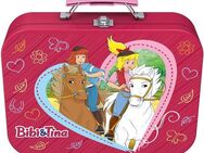 Schmidt Spiele Puzzle Puzzlebox im Metallkoffer, Bibi + Tina, 500 Puzzleteile