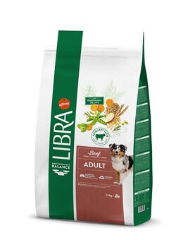 2 x 12 kg / 14 kg Libra Trockenfutter zum Sonderpreis! - Adult Rind 2 x 14 kg