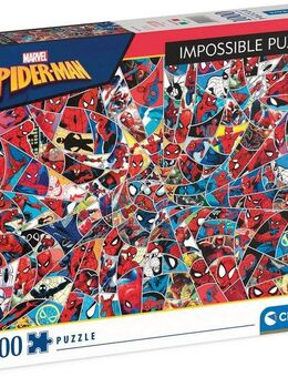 Clementoni® Puzzle Impossible Collection, Spiderman, 1000 Puzzleteile, Made in Europe