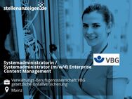 Systemadministratorin / Systemadministrator (m/w/d) Enterprise Content Management - Mainz