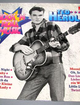 Schallplatte - LP - Ted Herold – Rock'N Roll Music - Polydor 2416 122 - Kamen