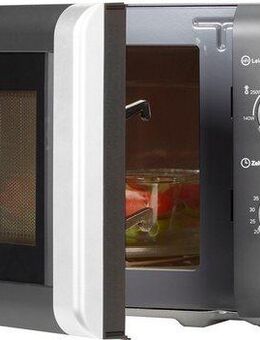 Privileg Mikrowelle 64111926, Mikrowelle, 20 l, mit 5 Leistungsstufen, silber