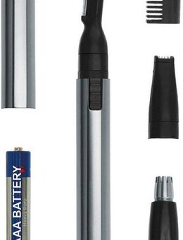 Wahl Nasen- und Ohrhaartrimmer Micro Groomsman, 5-teiliges Trimmer Set