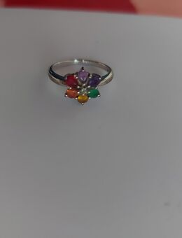 Hübscher Saphir Silberring Grösse 54 - Berlin