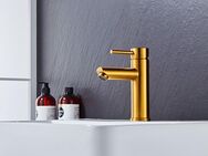 welltime Badarmatur Dünenrose goldfarben