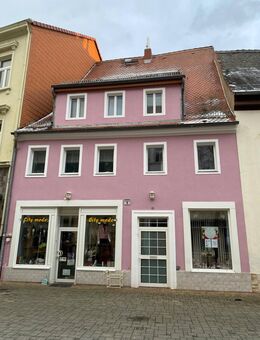 Wohn- und Geschäftshaus mit großer Terrasse im Stadtzentrum. - Borna