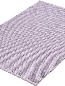 Kleine Wolke Badematte Punto, Höhe 5 mm, rutschhemmend beschichtet, fußbodenheizungsgeeignet, Baumwolle, rechteckig, Badteppich, Uni Farben, Oberfläche reine Baumwolle