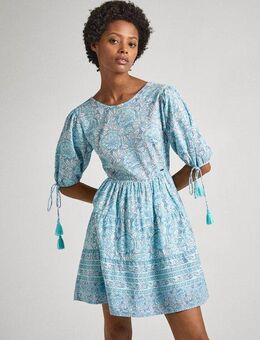 Pepe Jeans Tunikakleid Kleid MARGOT mit Kordelzug am Rücken