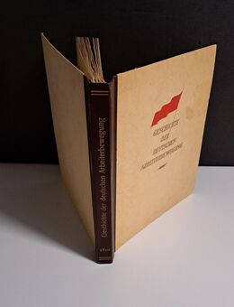 Geschichte der Deutschen Arbeiterbewegung 1836 - 1870 1. Teil Jugendweihe 1956 - Nürnberg