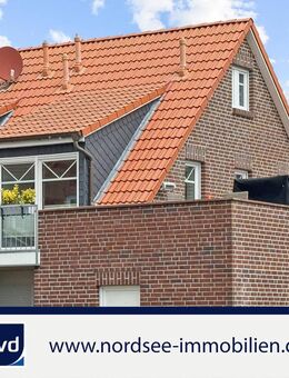 Exklusive Maisonettewohnung mit beheizter Dachterrasse in Norddeich - Norden