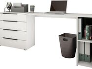 borchardt Möbel Schreibtisch Tom, mit Stauraum, Breite 196 cm
