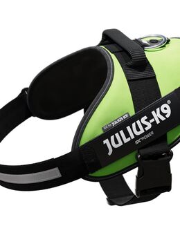 Julius-K9 IDC®-Powergeschirr - neon grün - Größe XL: Brustumfang 71 - 96 cm