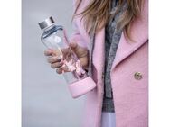 equa Trinkflasche Urban Jungle - Magnolia, Borosilikatglas, 550 ml