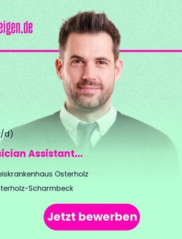 Physician Assistant (m/w/d) - Osterholz-Scharmbeck