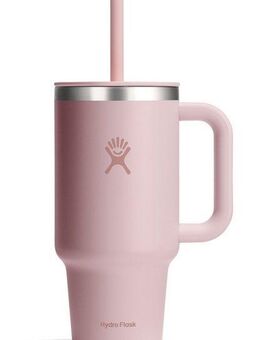 Hydro Flask Thermobecher All Around Travel Tumbler in den Größen 24 oz/ 32 oz / 40 oz, Edelstahl, Thermo Cup mit Strohhalm