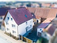 Zweifamilienhaus, saniert, provisionsfrei, PV, Scheune, Nebengebäude, Solar, Garagen - Arnstein (Bayern)