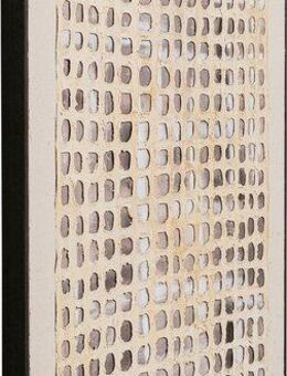 Kare Design Bild mit Rahmen Gerahmtes Bild Glitter Curtain 120x90cm