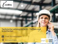 Technische Leitung (m/w/d) - Tiefbau und Grünflächen - Kornwestheim