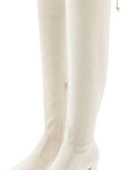 LASCANA Overkneestiefel Slouchy Boots,Langschaft Stiefel,Schlupf-Boot, weiches Stretchmaterial