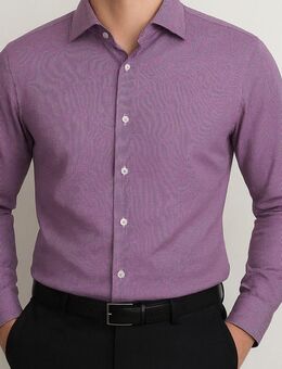 BOSS Slim Fit Hemd lila Gr. 39 (15½) – sehr guter Zustand - Essen