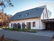 Doppelhaus nahe Ahlbeck, 4 Zimmer, Klimaanlage, Fußbodenheizung, Sauna, Carport, Garten - Korswandt