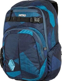 NITRO Schulrucksack Chase, Alltagsrucksack, Rucksack für Freizeit, Schule, Arbeit und Reise