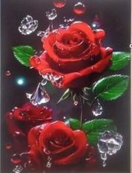 diamond painting 30x40 cm mit Zubehör neu - Kuchen