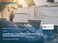 Ausbildung - Fachinformatiker (m/w/d) für Softwareentwicklung - Korntal-Münchingen