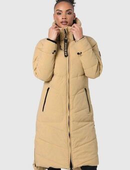 Marikoo Winterjacke Benikoo langer Winter Mantel gesteppt