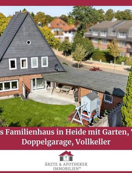 Modernes Familienhaus in Heide mit Garten, Terrasse, Doppelgarage & Vollkeller - Heide