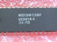 IC - MOSTEK TC8647 / MK3881N-4 / Z80-PIO - 40 pins - NOS - New Old Stock - Biebesheim (Rhein)