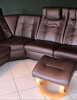 Himolla Ledersofa Ecksofa Liegefunktion Stressless Zasoner Brasil - Walldürn