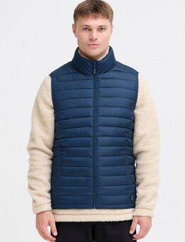 Blend Steppweste BHMRomic Stilvolle Basic Steppweste mit Taschen