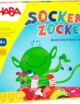 Haba Spiel Socken zocken, Zuordnungsspiel, Made in Germany