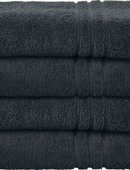 done.® Handtuch Set Daily Uni, Walkfrottier (Set, 4-St), Uni Farben, saugfähiges Walkfrottier