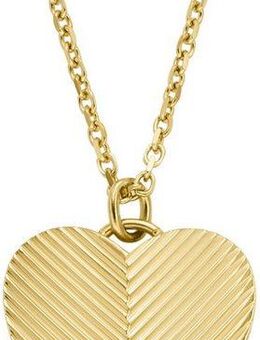 Fossil Kette mit Anhänger Schmuck Geschenk Edelstahl Halskette HARLOW